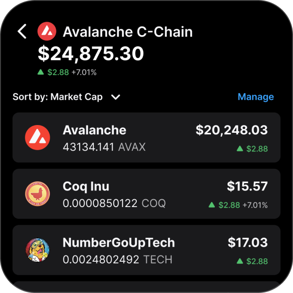 Core mobile - balances - activity